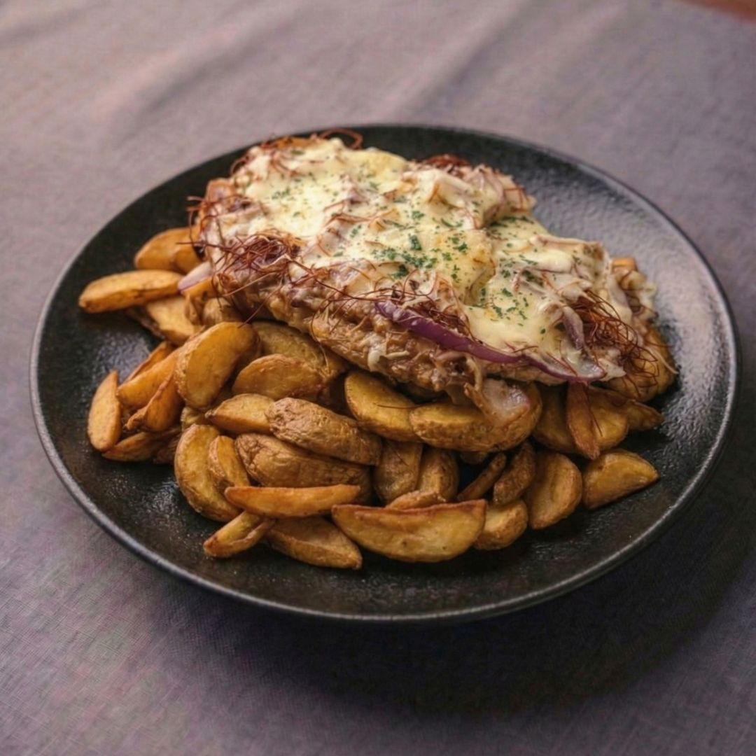 Betyár szelet magyaros feltéttel